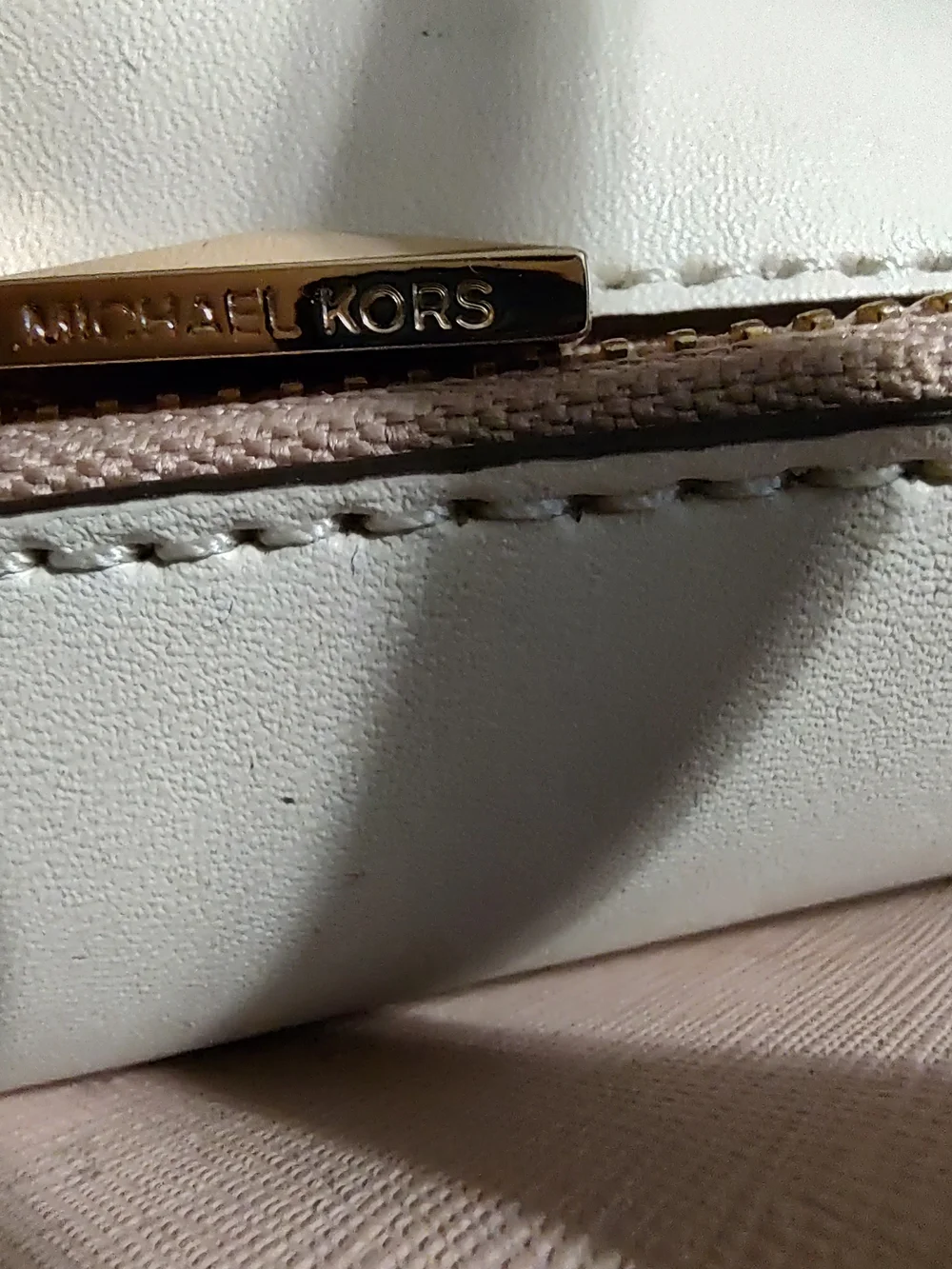 Michael Kors Women's Blush Pink Leather Satchel